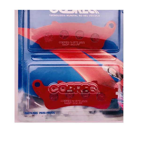 PASTILHA FREIO DIANTEIRA HORNET99>05/CBR99