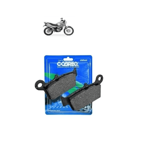 PASTILHA FREIO TRASEIRA FALCON/XRE COBREQ