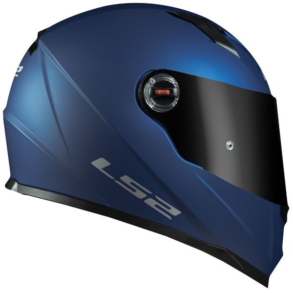 CAPACETE LS2 FF358 CLASSIC MONOCOLOR AZUL FOSCO