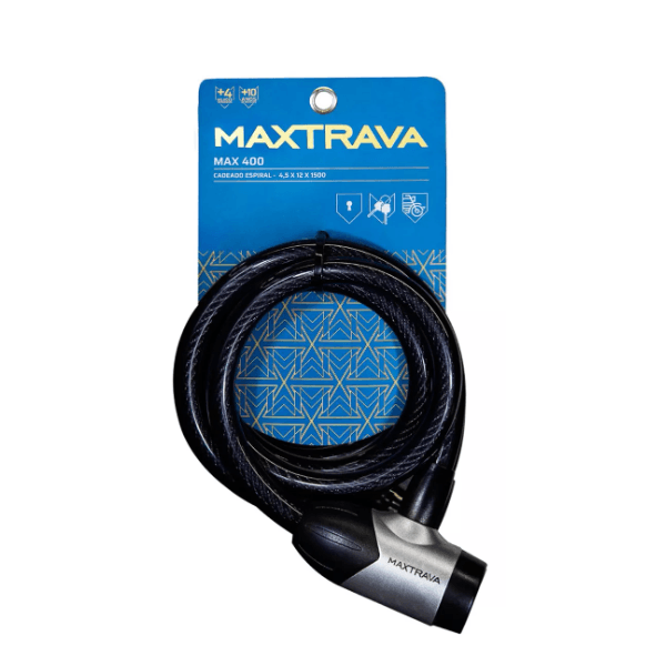 CADEADO ESPIRAL MAXTRAVA