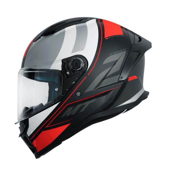 CAPACETE MT STINGER 2 POUN B5 VERMELHO FOSCO