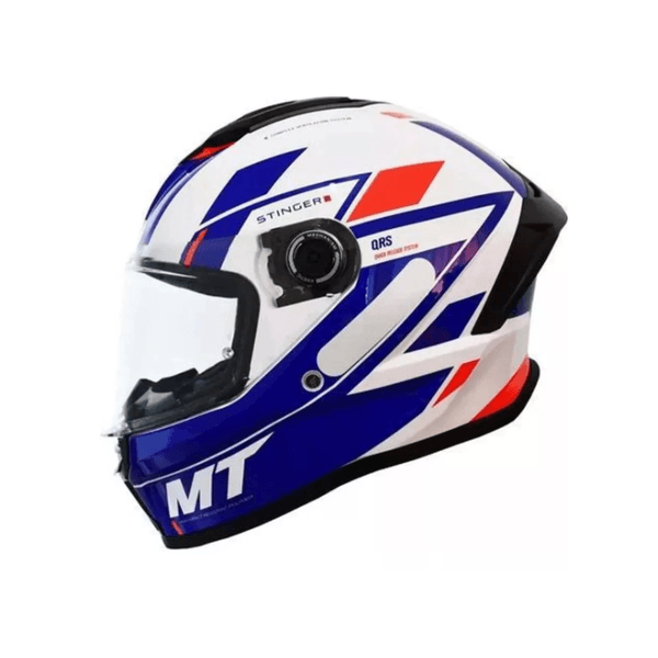 CAPACETE MT STINGER 2 ZIVZE E7 PEARL
