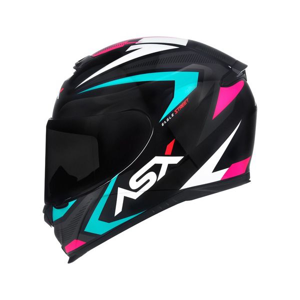 CAPACETE ASX BRANCO ROSA TIFFANY