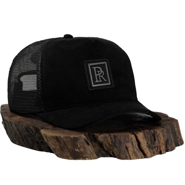 Boné Trucker Pr Preto 