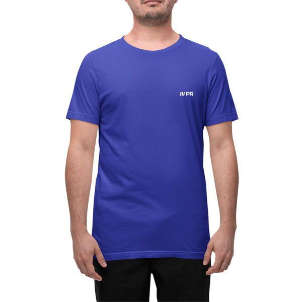 Camiseta Básica Azul Royal Pressão Rural