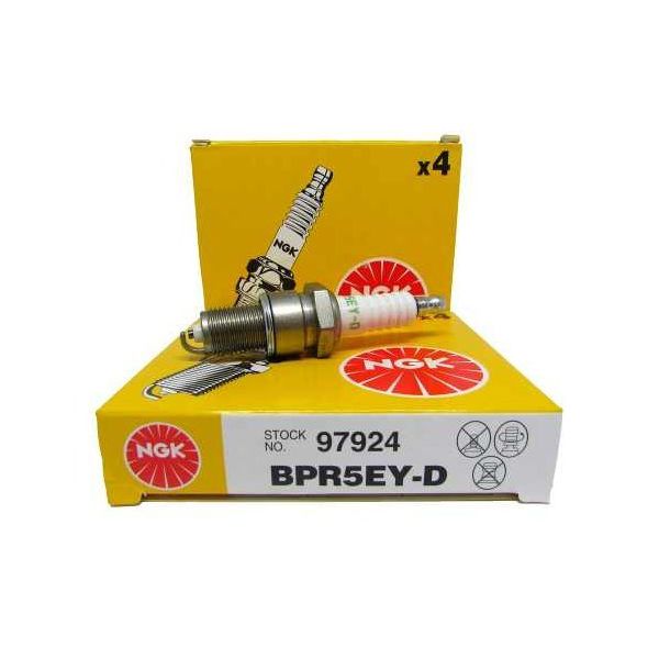 BPR5EY-D VELA IGNICAO RESISTIVA GASOLINA JOGO COM 4 PECAS 