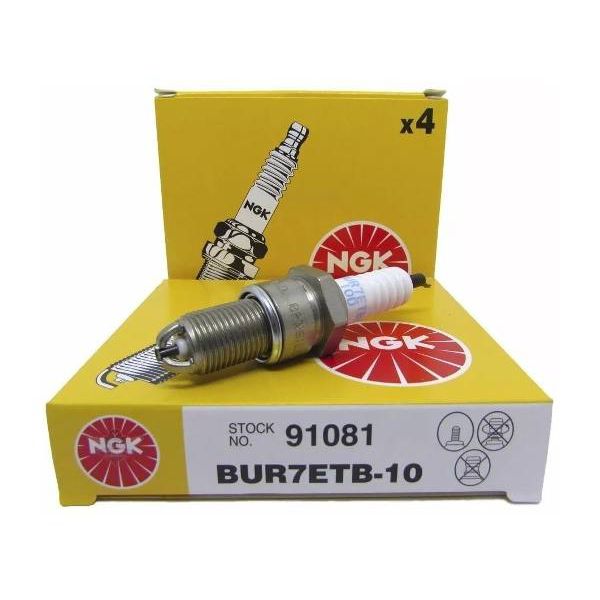 BUR7ETB-10 VELA IGNICAO GOL, PARATI, SANTANA, SAVEIRO - 97,.... * ( MOTOR - AP, AT - 8 VALVULAS A ALCOOL ) COMPATIVEL COM PECAS 030.905.999-12 --- 3 ELETROLDOS --- JOGO COM 4 PECAS 