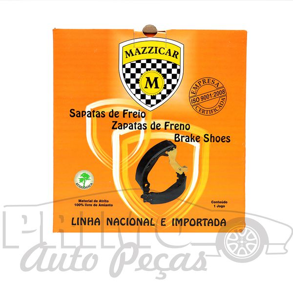 BPSA94660 SAPATA FREIO GM Compativel com as pecas RRSA00690 RRSA00704