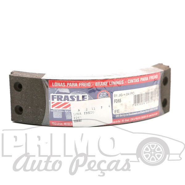 FD65 LONA FREIO FORD Compativel com as pecas 0443