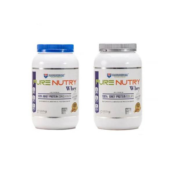 Kit C/1 Purenutry Whey Concentrate + Purenutry Whey Isolate