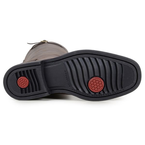 Bota Capiau Campeira Gaucha Cano Duro Anatomic Confort Gel Flex