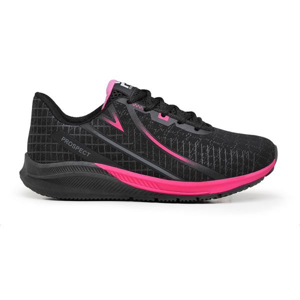 Tênis Feminino Prospect Spark - Preto/Rosa