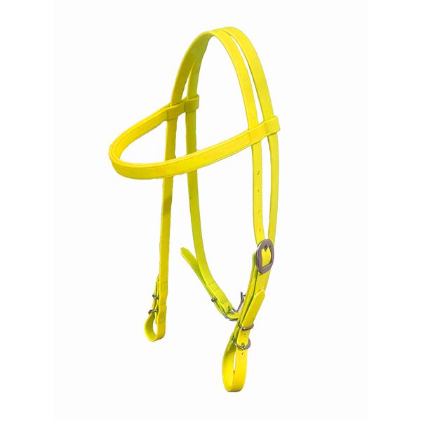 Cabeçada Testa Boots Horse Silicone - AMARELO