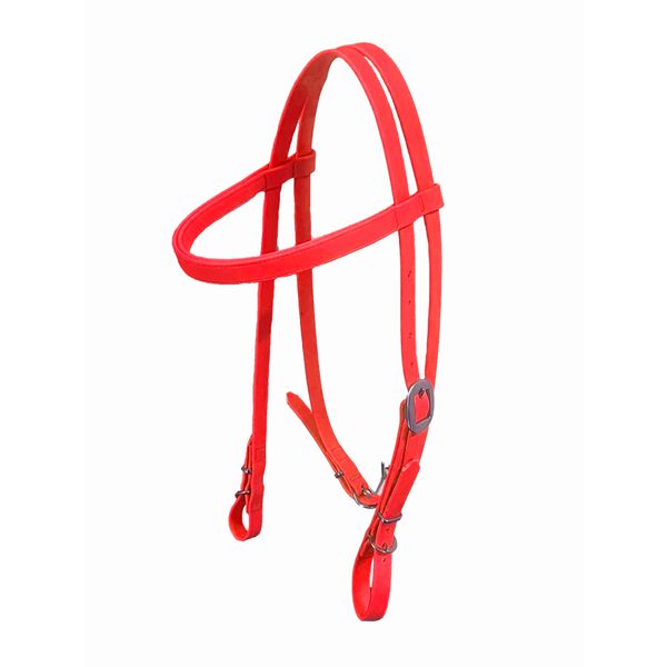 Cabeçada Testa Boots Horse Silicone - VERMELHO