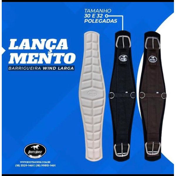 Barrigueira Wind Larga 30" - Boots Horse