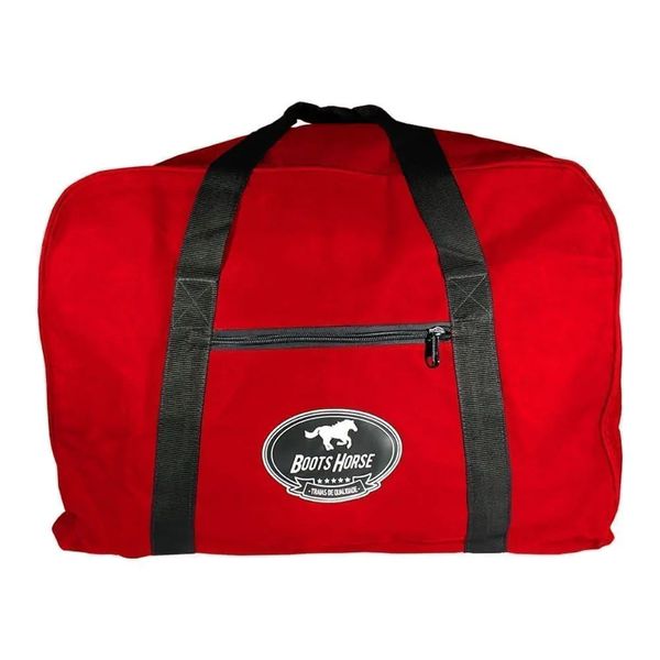 Bolsa Lonada para Sela Boots Horse - Vermelho