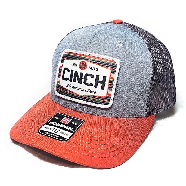 BONE CINCH - Cinza - Laranja
