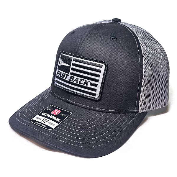 Boné Fast Back - Preto - Cinza