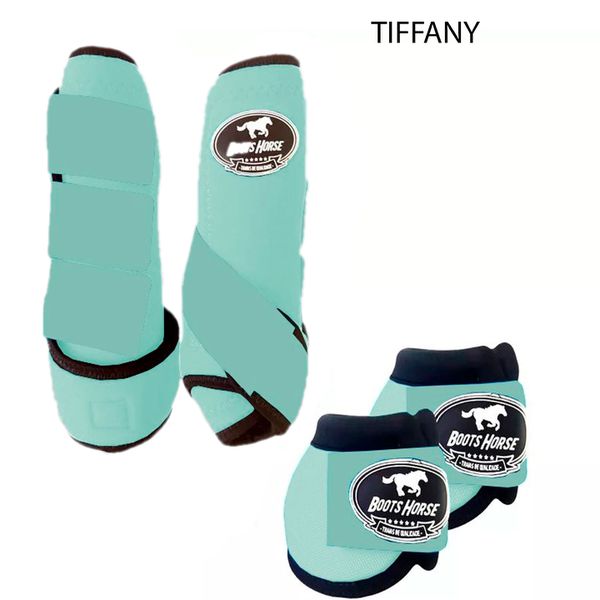 Kit Simples Boots Horse Boleteira Dianteira e Cloche - Tiffany