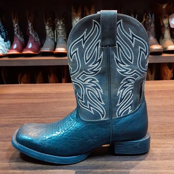 Bota Goyazes Masculina 213001 CBF - CABEÇA PRETO / DALLAS CAFÉ