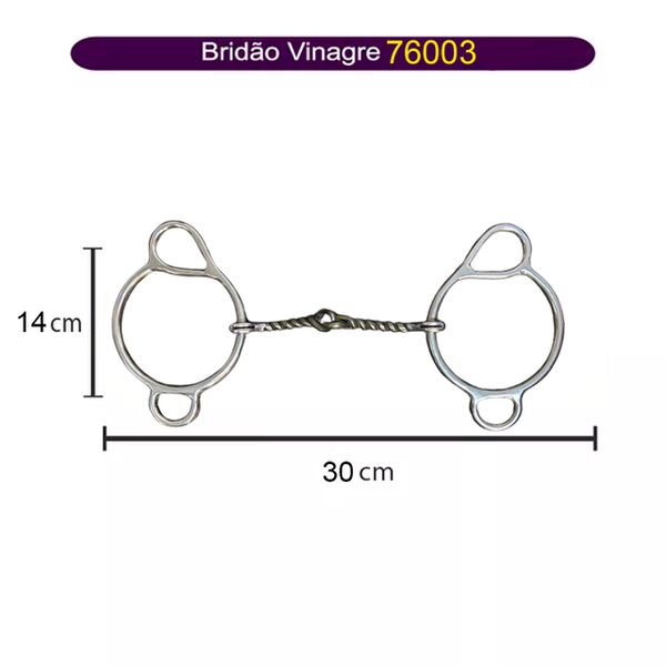 Bridão Vinagre - 76003 - Gota Torcido 