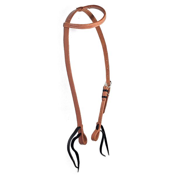 Cabeçada Simples De Orelha Couro Marrom - Protec Horse