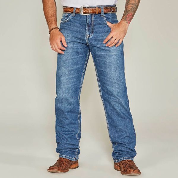 Calça All Hunter Jeans Masculina - Relaxed fit new destroyer