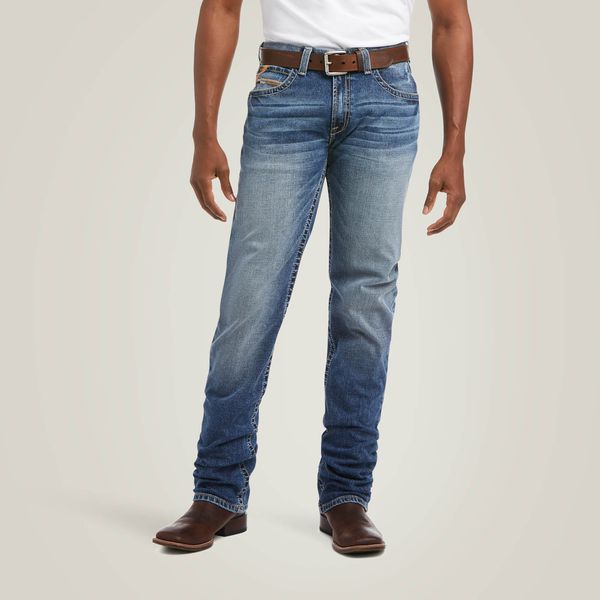 Calça Jeans Ariat Masculina- M4 Dakota Low Rise Stretch Longspur Stackable Straight Leg Jean