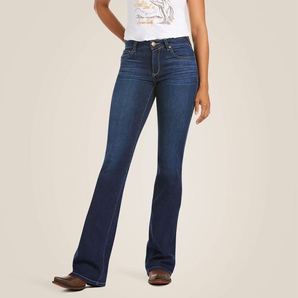 CALÇA JEANS ARIAT FEMININA - MAYA - Ultra Stretch Perfect Rise Flare Jean