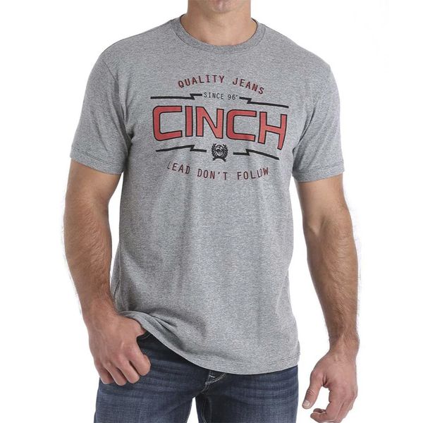 Camiseta Masculina CINCH Cinza - HGY
