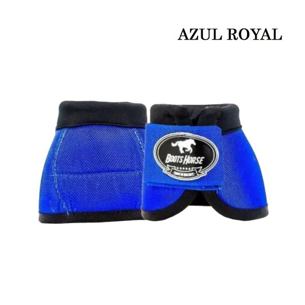 Cloche Boots Horse - Azul Royal