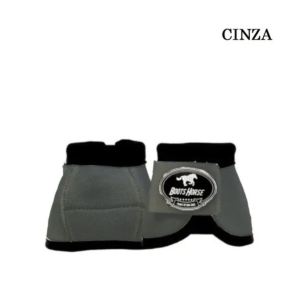 Cloche Boots Horse - Cinza