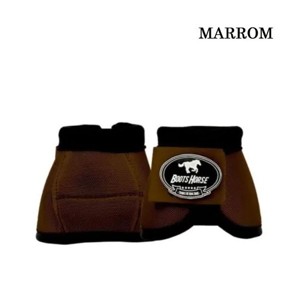 Cloche Boots Horse - Marrom