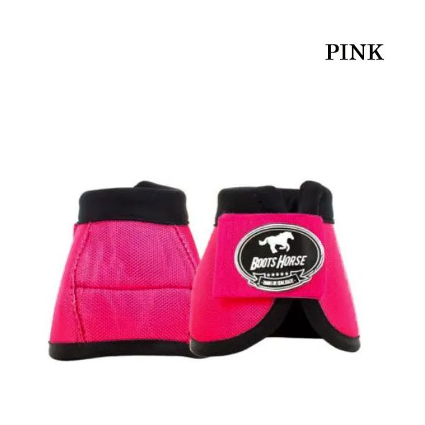 Cloche Boots Horse - Pink