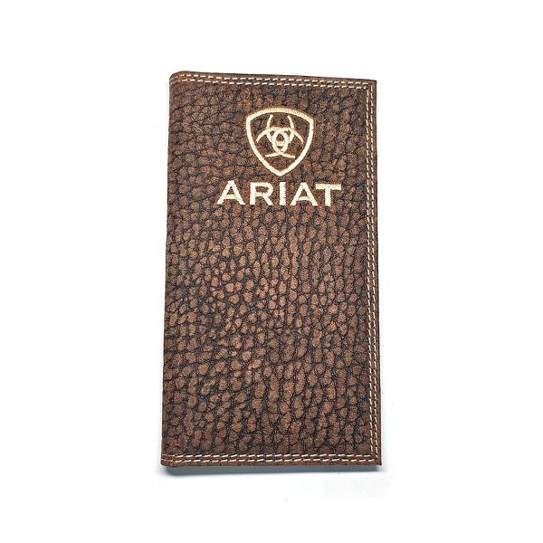 Carteira Couro Bifold Vertical Longa Ariat-A3555902