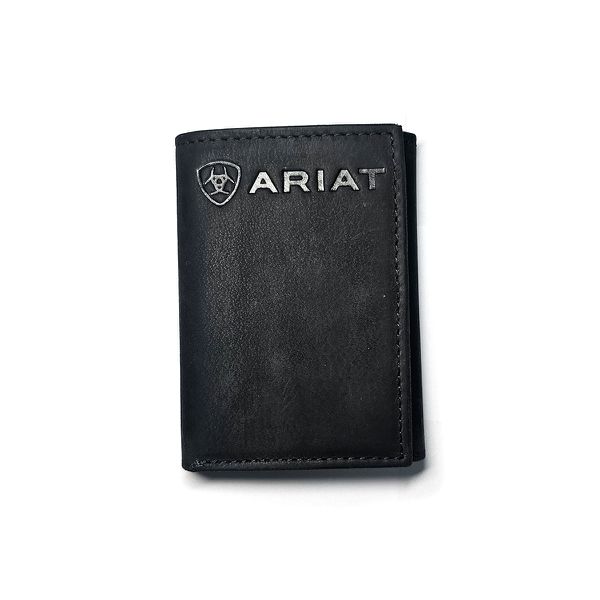 Carteira Couro Trifold Vertical Ariat-A3545901