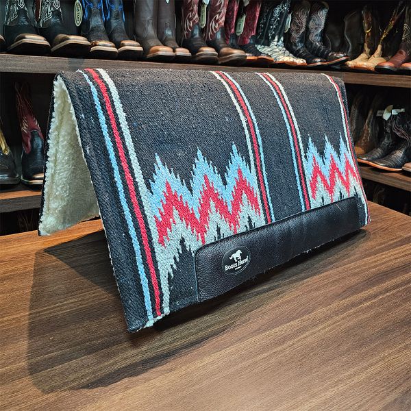 Manta Boots Horse Combat Tambor Algodão Azul Vermelho Tiffany