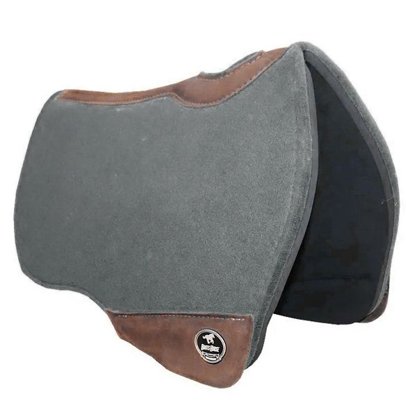 Manta Boots Horse Flex Rubber Redonda - Cinza/Café