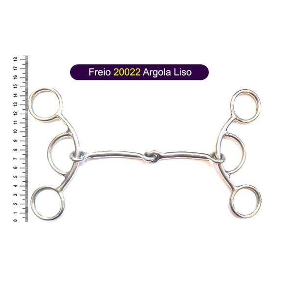 Freio Protec Horse - 20022 Argola Liso