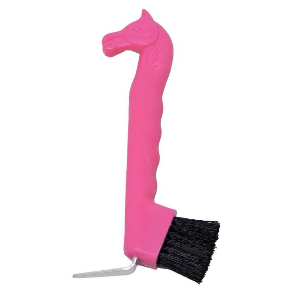 Limpador de Casco e Ranilha Boots Horse - Cabo com Cavalo - Rosa