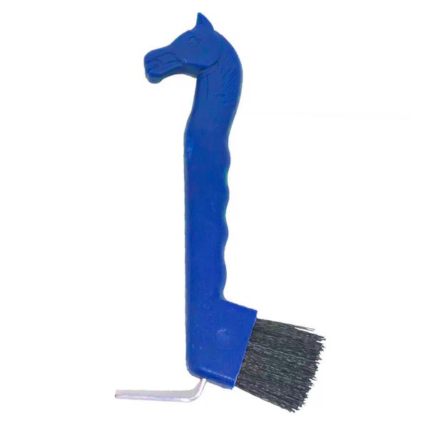 Limpador de Casco e Ranilha Boots Horse - Cabo com Cavalo - Azul Royal