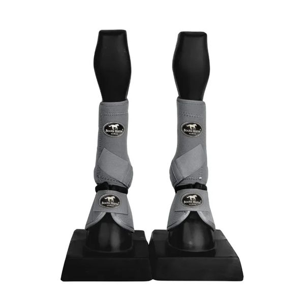 Kit Simples Boots Horse Boleteira Dianteira e Cloche - Cinza