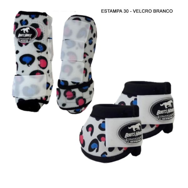 Kit Simples Boots Horse M Cloche e Boleteira - Estampa 2020