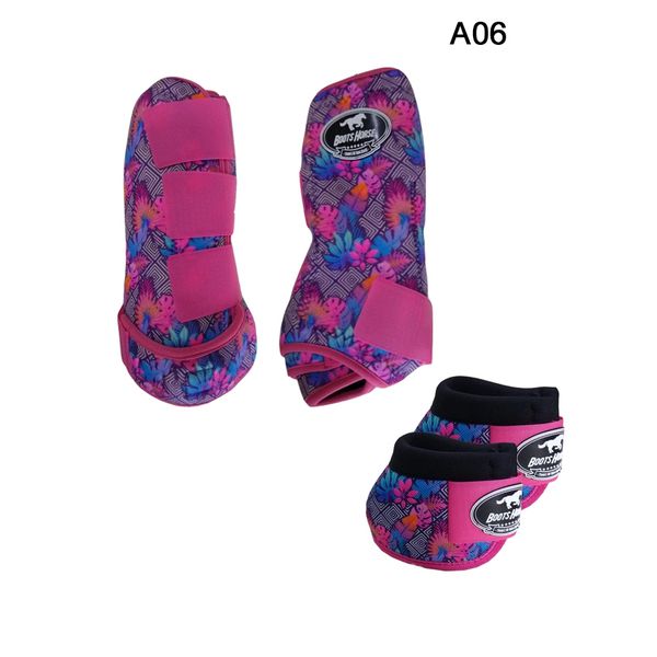 Kit Simples Boots Horse Cloche e Boleteira - Estampa A06