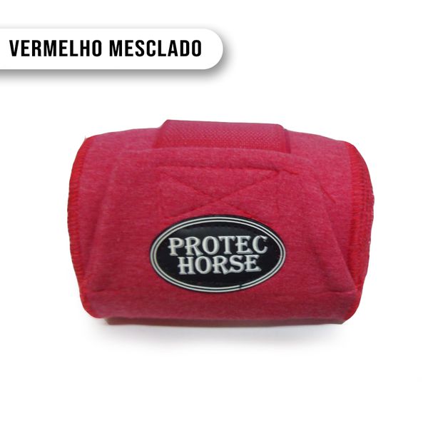 Liga de trabalho Protec Horse - VERMELHO MESCLADO