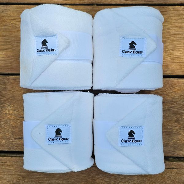Liga de Descanso Classic Equine Polo Wrap Branca #POLOW4