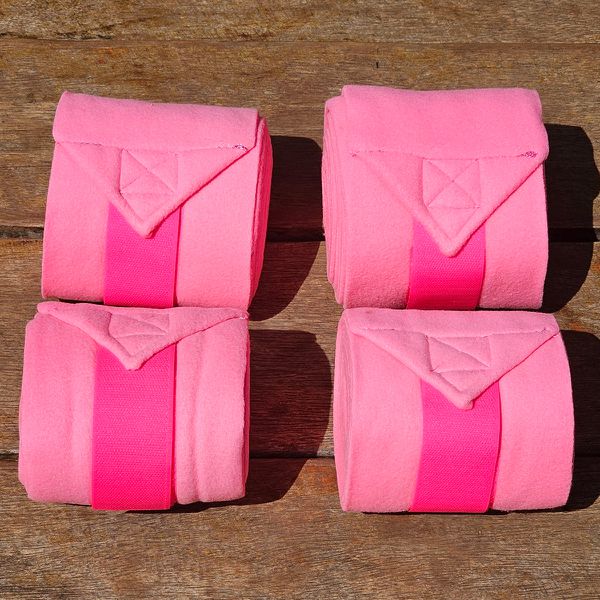 Liga De Descanso Mustang Polo Wraps - Pink