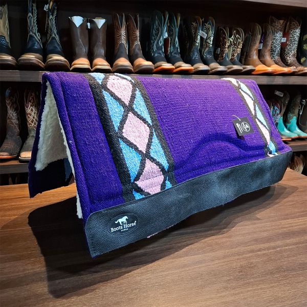 Manta Boots Horse Combat Algodão - Roxo - Azul - Rosa