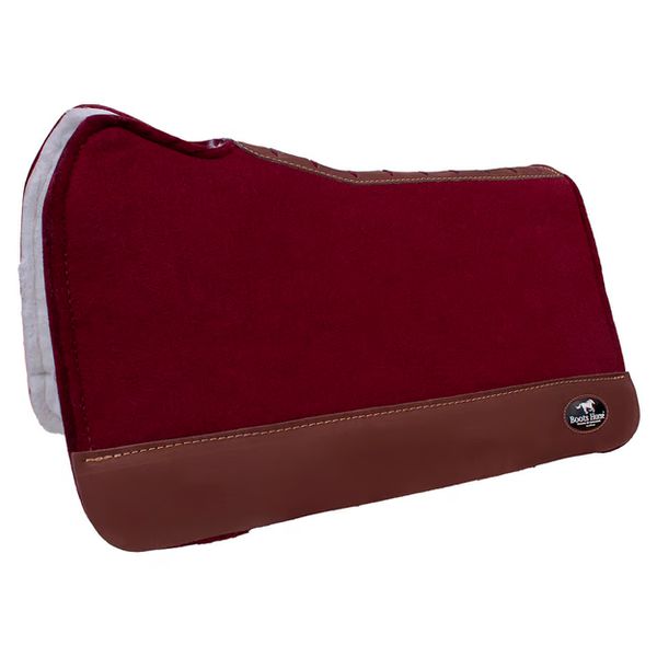 MANTA BOOTS HORSE OPEN PAD TAMBOR LÃ - VINHO