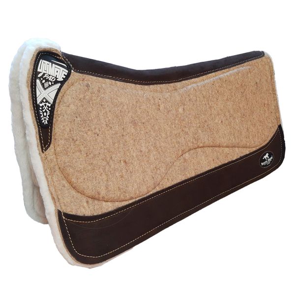 Manta Boots Horse Ultimate Pad Tambor Lã - Bege/Café